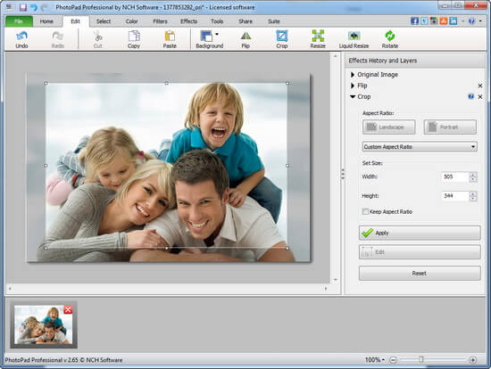 PhotoPad Image Editor Pro v2.66 Full indir