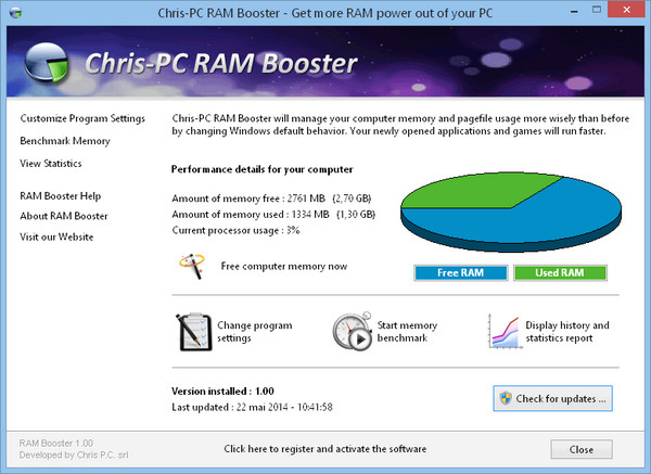 Chris-PC RAM Booster Full İndir