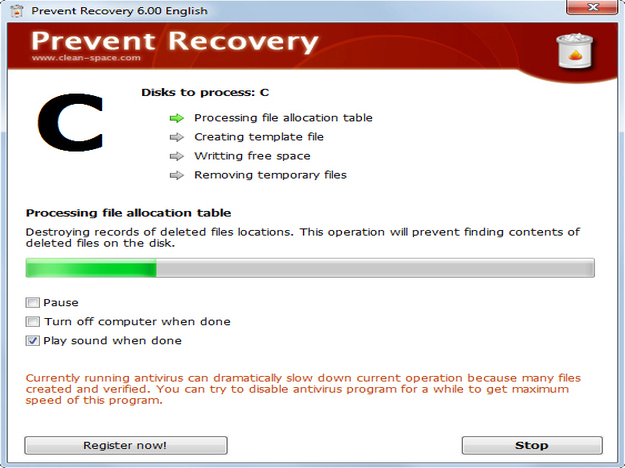 Prevent Recovery Full İndir