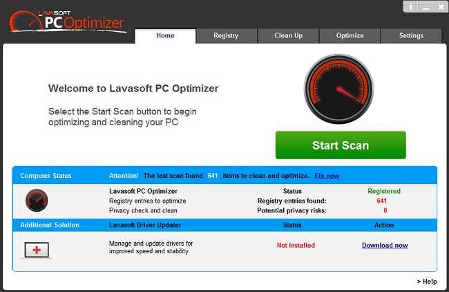 Lavasoft PC Optimizer Full