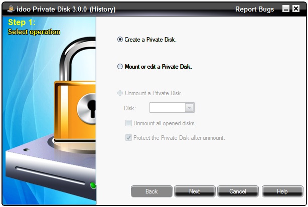 idoo Private Disk Full