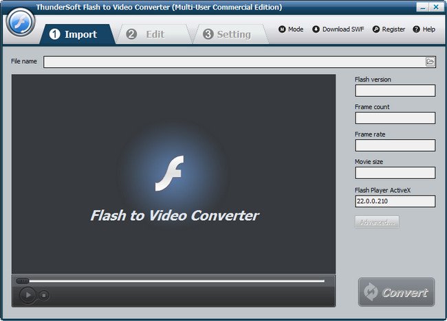 ThunderSoft Flash to Video Converter Full