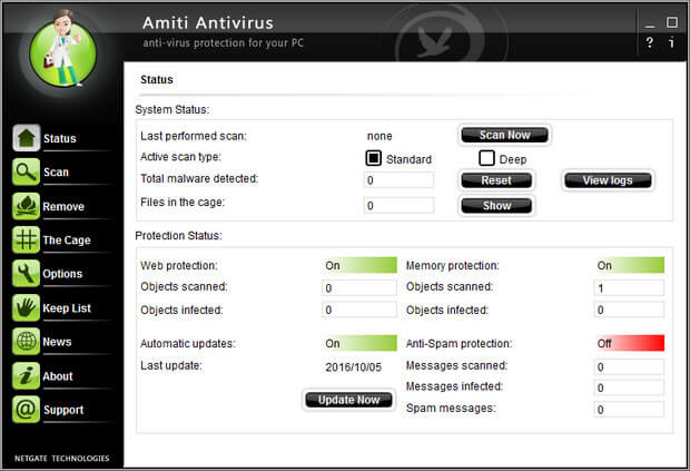 Netgate Amiti Antivirus Full