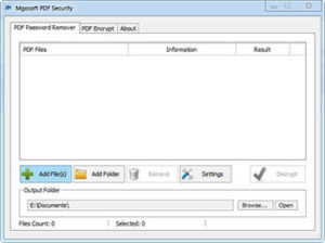 Mgosoft PDF Security Full