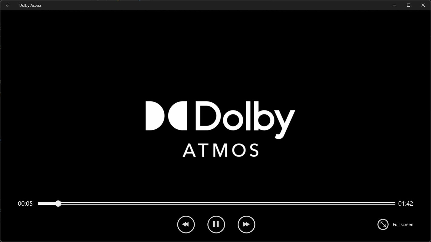 Dolby access windows. Dolby access.